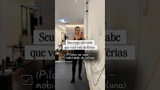 Pilates em casa - 15 minutos para destravar sua coluna #pilates #pilatesworkout #pilatesemcasa