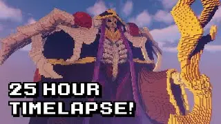 Bow to Your OVERLORD Ainz Ooal Gown! Minecraft Timelapse
