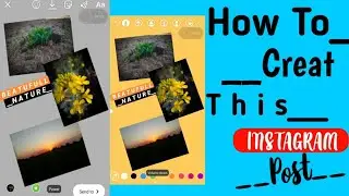 how to add multiple photos in instagram story |creat best instagram post  2020|instagram story ideas