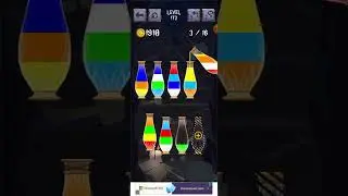 171-175 Level water sort game | water sort puzzle game 2025