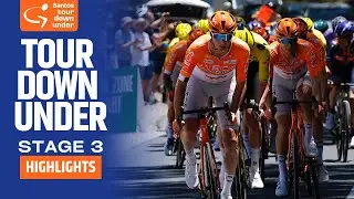 AUSSIE SPRINT POWER! | Tour Down Under 2026 | Stage 3 | Highlights