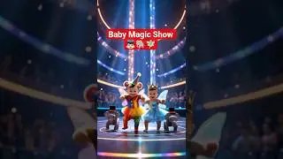 Magical Twin Babies with Tiny Elephants | Cute Circus Performance