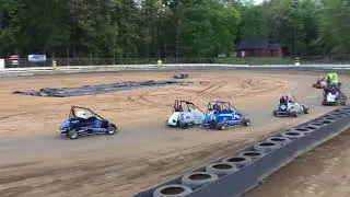 CHOPS CHROBAK USAC .25 REGIONAL HEAVY WORLD FORMULA A-MAIN@ WEQMRA