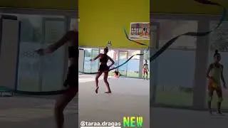 Tara Dragas part of NEW RIBBON routine