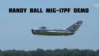 Thunder of Niagara Airshow 2015 Randy Ball MiG-17PF Demo