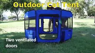 outdoor cat tent