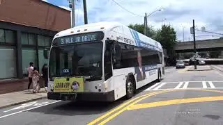 Buses in Atlanta, Georgia, USA 2021