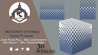 Sketchup tutorial parametric | Parametric Faced Architecture | Louis Vuitton Store in sketchup