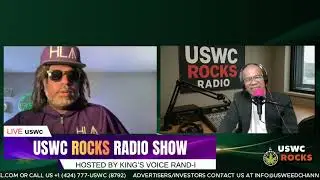 🎤🌿 LISTEN NOW! USWC Rocks Radio Talk Show featuring indie artist ARi HOTEP