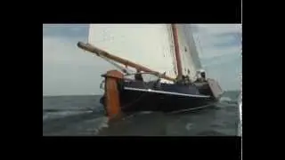 Nederland water skiing behind the lemsteraak ZA1