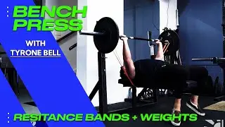 Bench Press with Resistance Bands +| Weights  Chest Workout