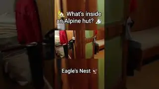 🏡 What&rsquo;s inside an Alpine hut? 🏔️ Що всередині альпійської хютте? #mountains #travel #reels #shorts