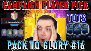87+ CAMPAIGN PLAYER PICK!!! TOTS WARM UP!! FIFA 23 PACK TO GLORY #16