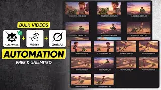 How to Create Bulk Faceless Videos with AI for FREE (Full Automation Workflow)