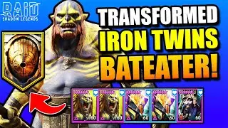 Iron Twins 15 With BATEATER Champs, NO GEAR SWAPS!!!  ||  Raid Shadow Legends RPG