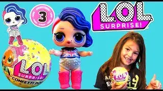 LOL Confetti Pop Cheeky Baby, NEW series 3 opening LOL surprise egg