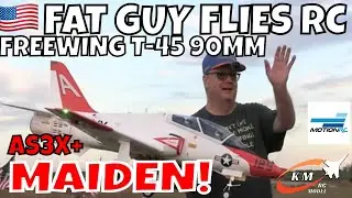 Unleashing The Freewing 90mm T-45: Epic Maiden By FGFRC #rc #aviation
