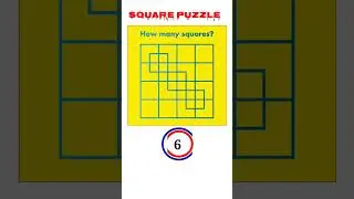 Amazing picture puzzles | Count squares puzzle | which glass will fill first brain out