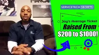 Watch how easily Jay's average ticket raised from $200 to over $1,000 because of the training!