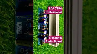 TDA 7294 5 channel audio board Dtech 9550310053 #TDA7294 #amplifier #diyprojects #audioamplifier