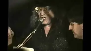 Copernicus and band at the Quasimodo Club. West Berlin, Germany.10/30/1989.