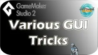 GMS2 Tutorial - Various GUI Tricks - Intro shows what we create - GameMaker Studio 2