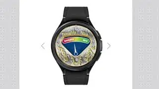 Santa's Nice list watch face.