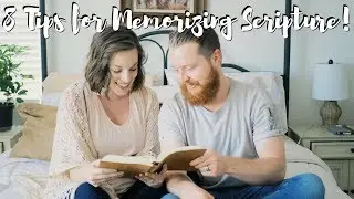 How to Memorize Scripture (8 TIPS!) Memorize Bible Verses FAST!