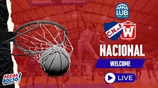 ¡Vuelve el Básquet al Templo! ⚪🔵🔴 NACIONAL vs WELCOME | Liga Uruguaya 2025-26