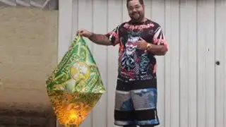 Tutorial balão de São João, Chinesinho, Biriba, Junino - COMO HACER UN GLOBO AEROSTATICO