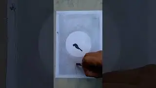 how to draw an alone bird easy#shorts|pencil drawing