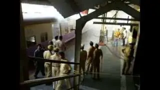 Mumbai local train catches fire at Dadar station