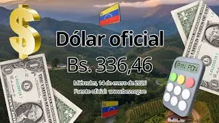 14/01/2026 Precio del D&oacute;lar BCV en Venezuela. Descarga la App Pyn Pon Lite y mantente actualizado.