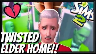 TWISTED Elder Home Sims 2 Renovation! | Speed Build!