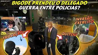 BIGODE PRENDEU O DELEGADO | EXÉRCITO S3QUESTROU PM E DEU TROCAÇÃO | GUERRA? - BKINHO RP CLIP'S