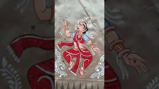 Pattachitra Saree | Aakruti Handicrafts
