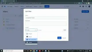 JIRA 2: Create, apply and save filters- (Very useful feature of JIRA)