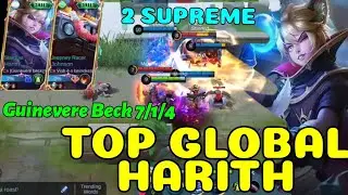 SUPREME BRAZIL HARITH - TOP GLOBAL HARITH 2020 Ft. Guinevere Beck | MOBILE LEGENDS