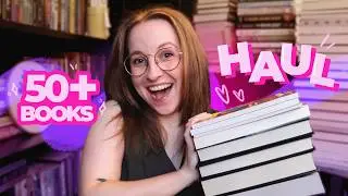 BIG BOOK HAUL | 50+ New Releases, Horror, LGBTQ Lit & More!