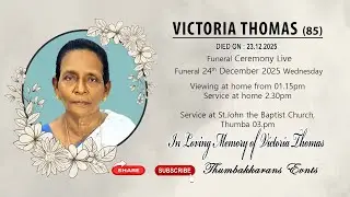 Funeral Rituals of Victoria Thomas Live II 24.12.2025
