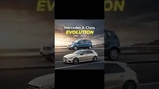 История Mercedes Benz A-Class Мерседес А-Класс  W168 - W177 Полная эволюция 1997&ndash;2025 Трансформация