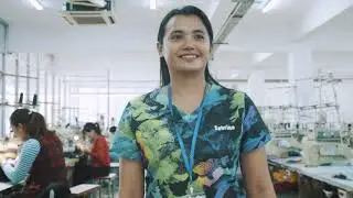 Vorn Sreymach, Cambodian's Garment worker who benefits from Library Learning Center project of Sipar