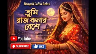তুমি রাজকন্যার বেশে | Bengali Lofi Song | Relax & Chill | Bangla Lofi Music 2025