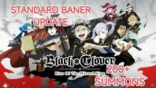 BLACK CLOVER MOBILE (CHINA) STANDARD BANER UPDATE 200+ SUMMONS 