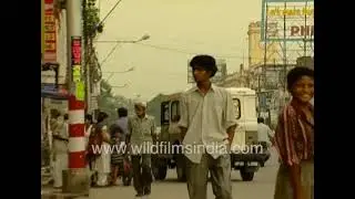 Old footage of Hazratganj, Lucknow | Heart of the City with Notable landmarks like Capoors Hotel
