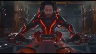 Tron Ares Movie 2025 | Highway Chase Scene