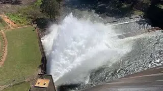 Tinaroo Lake Dam - View from the top.