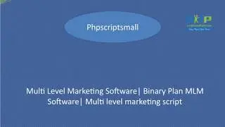 Multi Level Marketing Software| Binary Plan MLM Software| Multi level marketing script