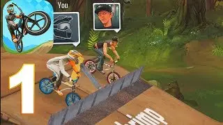 Mad Skills BMX 2 - Racing Game Gameplay Walkthrough part 1 (iOS, android)