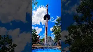 .....taking a ride on the 262 foot tall Carolina Skytower at &lrm;⁨@CarowindsPark⁩ 😃